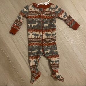PJ Place Thermal Waffle Knit Sleeper 0-3